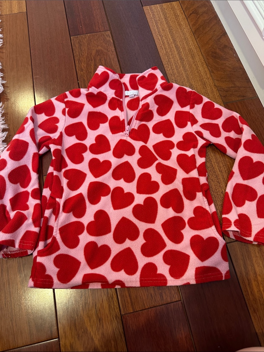 Girls fleece sweatshirt
